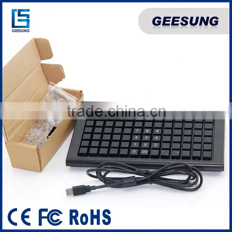 High quailty POS System accessories programmable keyboard