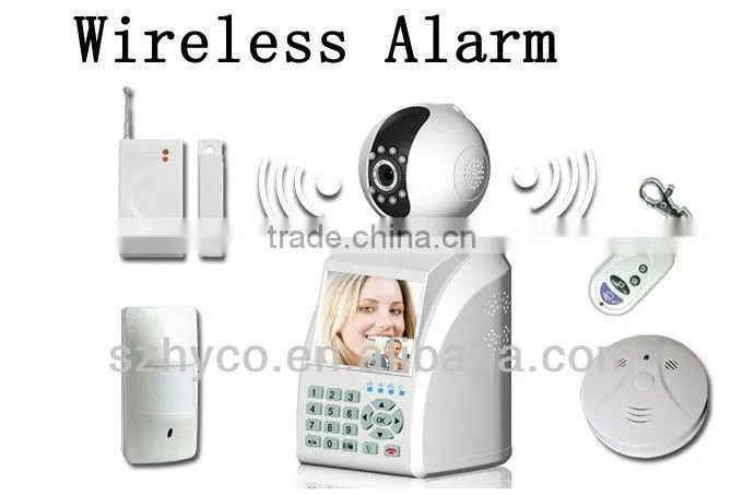 Wireless P2P IP Camera with 3.5inch screen free video calls