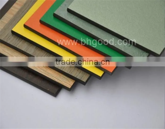 Cheap HPL compact laminate wooden fence panels