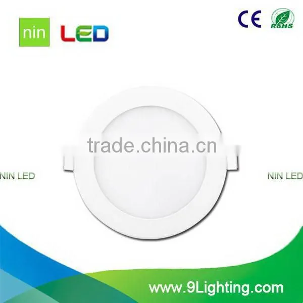 3w round slim panel light