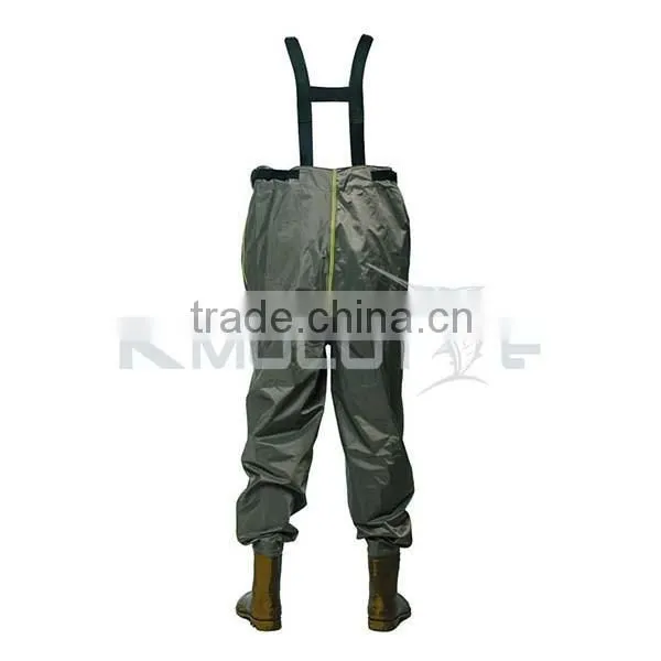Kmucutie CHN-81250N quality nylon fabric fishing wader pants