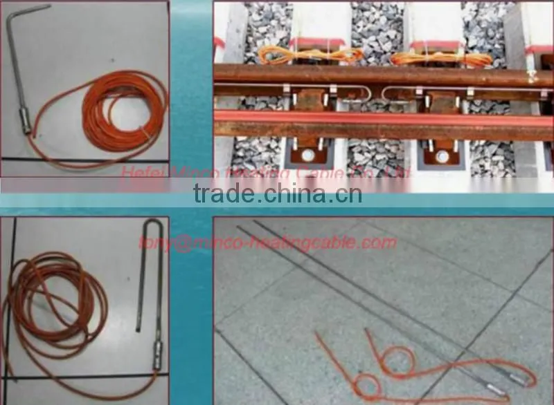 Railway Switch Snow Melting MI Heater Cable