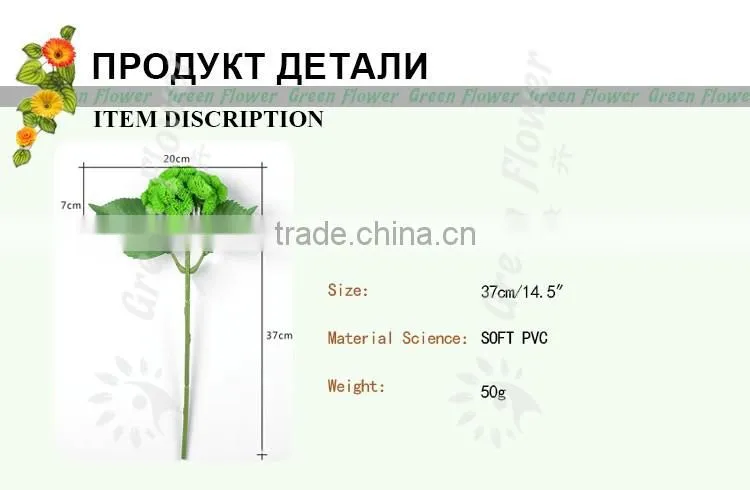 greenflower 2016PVC Chu-lan tree flower or leaf artificial flowers for Wedding decrations flowers