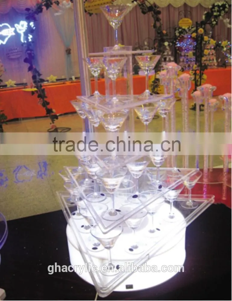 GH-RZ188 acrylic Cocktail wine display holder,acrylic Cocktail wine display rack