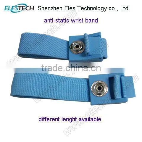 Antistatic ESD ground cord with banana plug or 10mm snap in both side