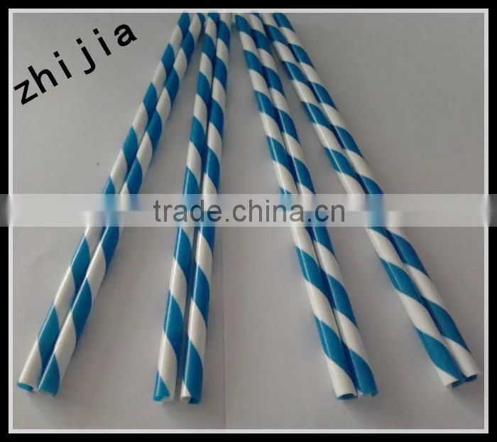 Eco-friendly hard plastic straws for hot drink for party supply