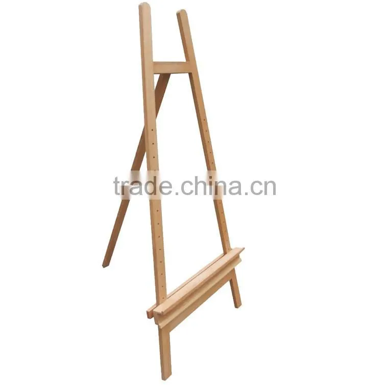 Hot Selling 131*21*60.5cm Custom Wooden Painting Easel