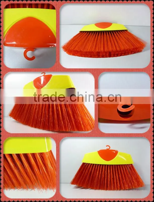 Plastic broom with all type of color,VA118