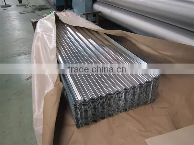 China factory price high quality 28 gauge corrugated steel roofing sheet