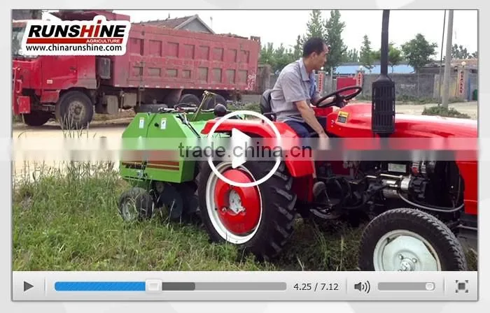 Reply In 12 Hours Rice Wheat Straw Hay Baler Video