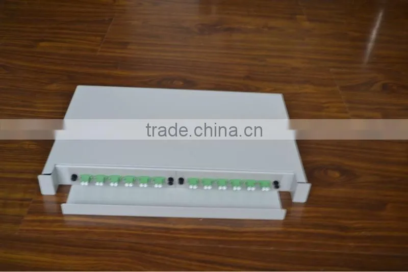 24 SC cores Slidable Rack-mount Fiber Optic Distribution Frame(ODF)