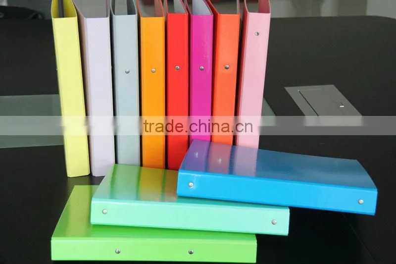 Colorful ring binders