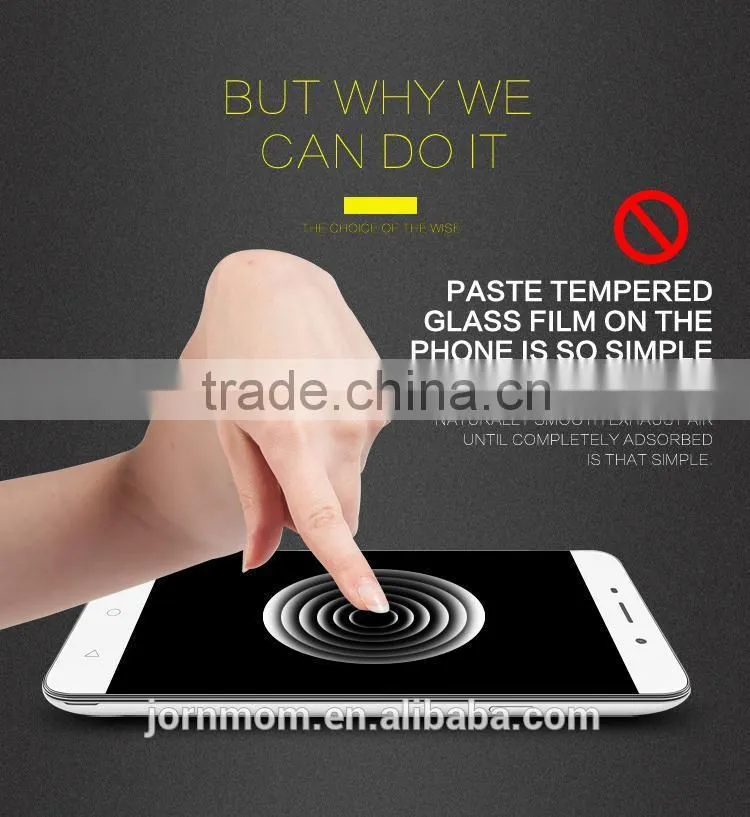 Brand new tempered glass screen protector for mobile phone coolpad K1 8729 with high quality
