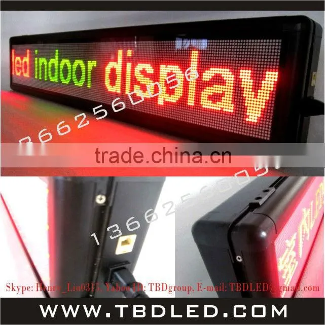 P10 full color programmeable outdoor led message sign led display board
