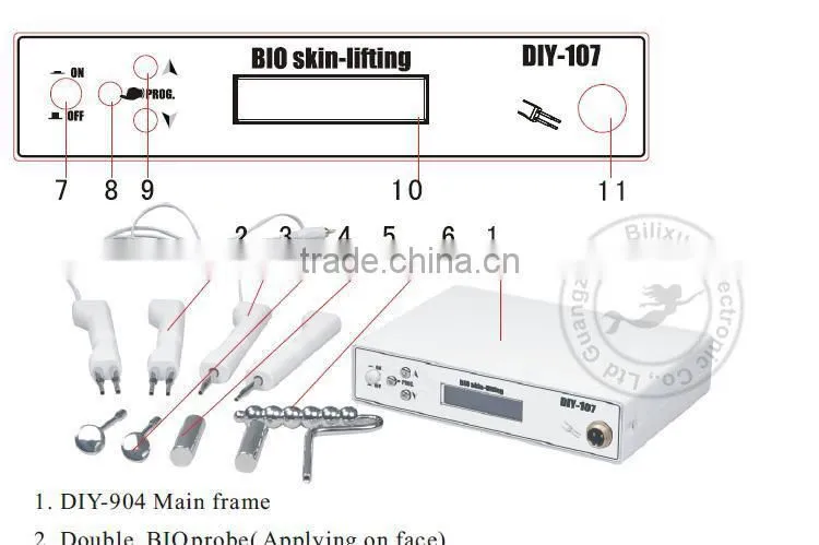 hotsale mini bio lifting face beauty machine DIY-107