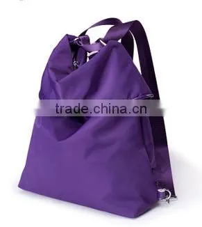 2014 new style nylon waterproof women backpack