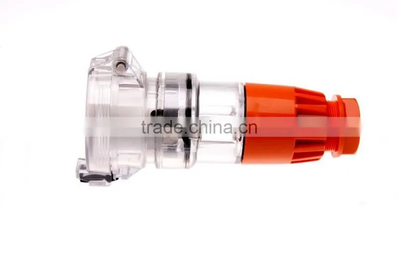 Three Phase 5 Round Pin Extension Socket 20A