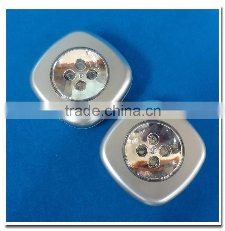 Ningbo supplier 4 led mini push light