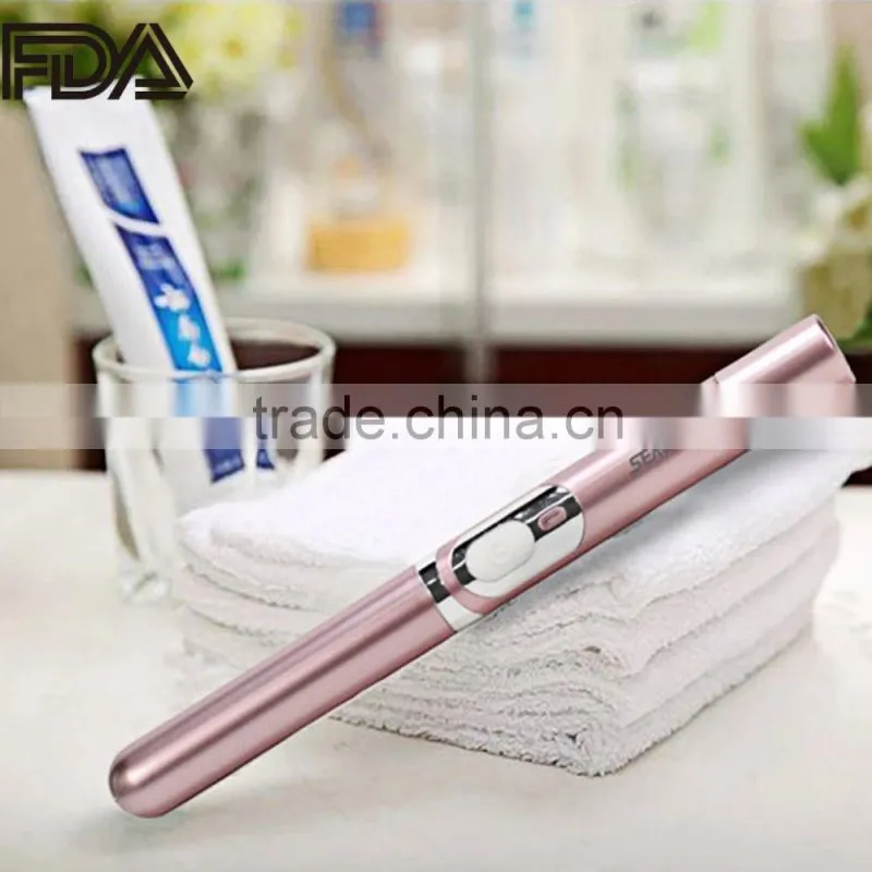 Small Sonic Electric Toothbrush Rechargable Waterproof with 2 Extra Replacement Brush Heads SV030692