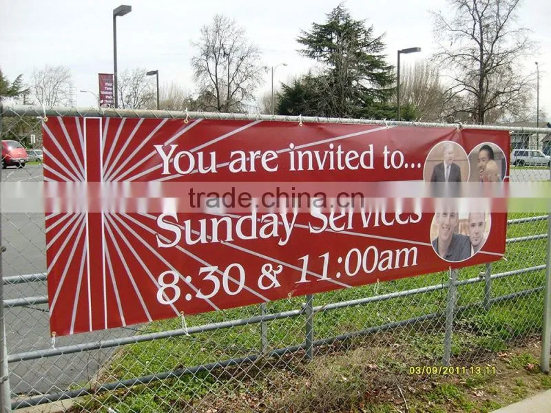 High quality Long Life over road banner