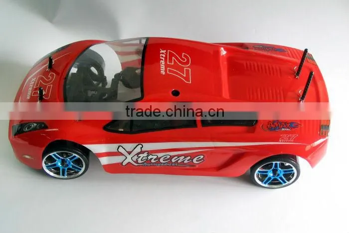 10221 1/10th scale 4wd rc nitro drift car, gas car toy
