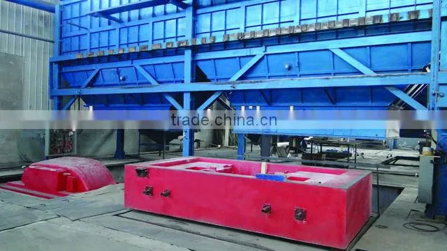 V method vacuum molding line
