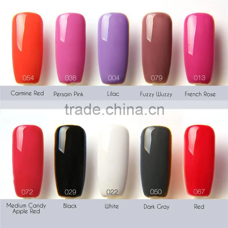 Acrylic one step gel thermal oil based top coat nail polish private label