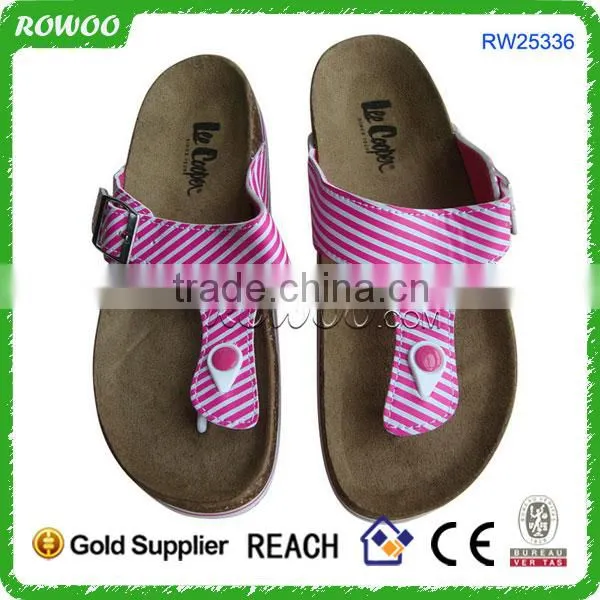 fashion cork slipper,women cork slipper,ladies cork slippers