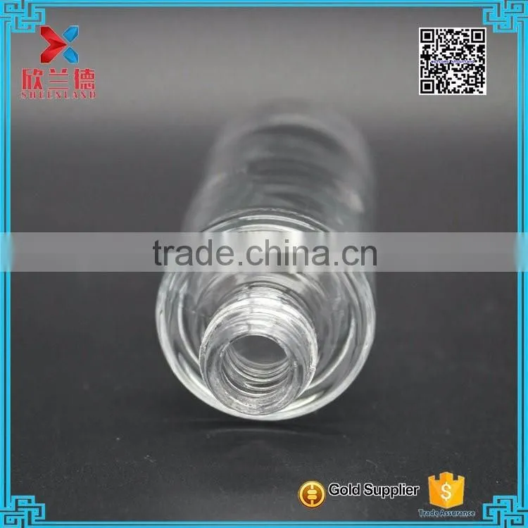 55ml bottle of perfume, screw top glass perfume bottle