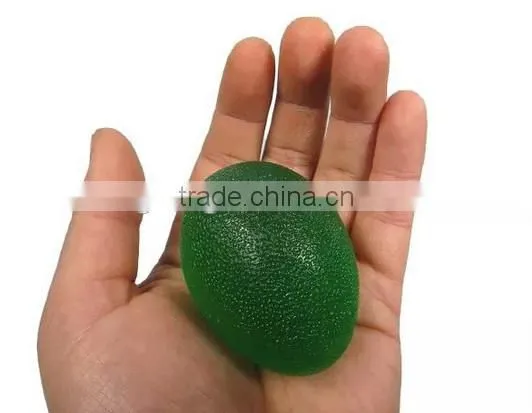 Silicone round shape Hand Grip Ball finger Exerciser Gripper Massage Ball