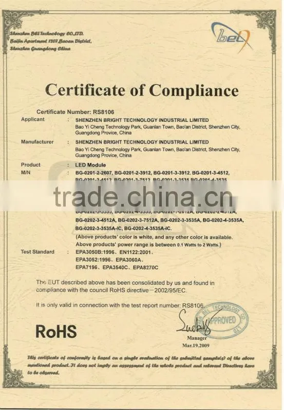 samsung led modules wholesale distributors, 5630 samsung led module with ce&rohs