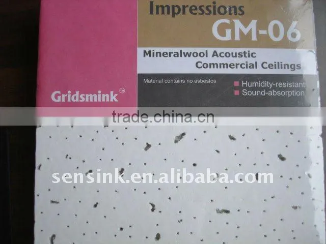 Mineral Fiber Ceiling Panels System