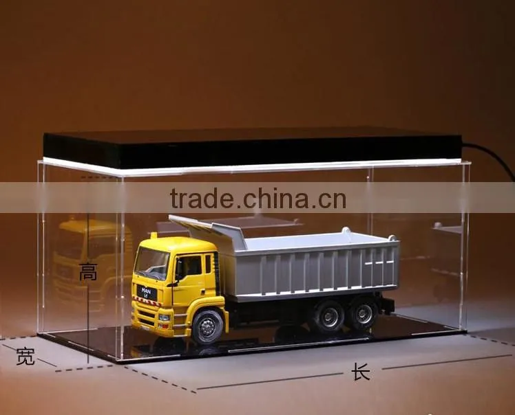 Top grade acrylic product display box with galaxy design