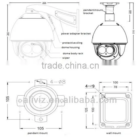 2014 NEW!! 30X Laser IP PTZ Camera 2MP 1080P 30X Laser IP PTZ camera IP PTZ Auto-tracking