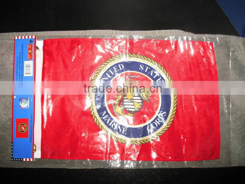 Customized Waterproof printed flags Screen Printing car flag and Full Colors UV Resistant custom flags -- DH 17634