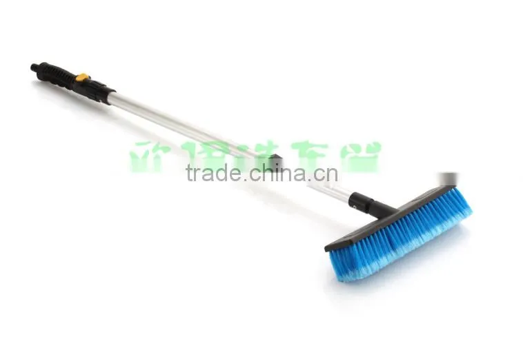 car brush telescopic brush with water flow through