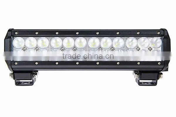 Hot sale 72w car led light bar, double row off road led light bars, 12v 24v 12" 72w led light bar