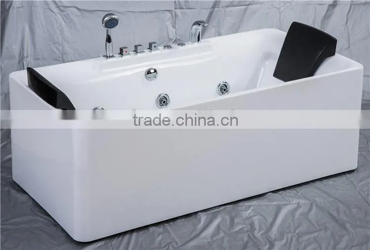 SUNZOOM 5mm cUPC whirpool bathtub,two people bathtub,bathtub design