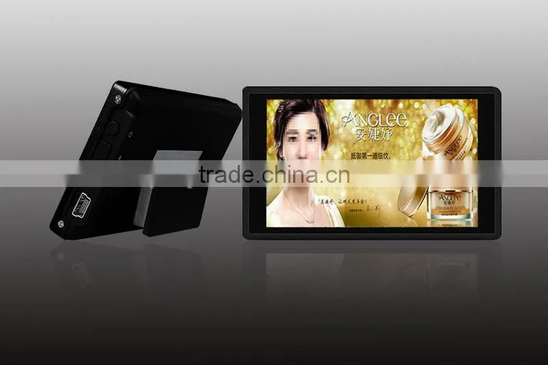 Wearable Video Name Tag Video Badge Video Photo Player VNT-1000B 9-11hrs Display 4GB Memory 3'' Screen W/ Hang Rope