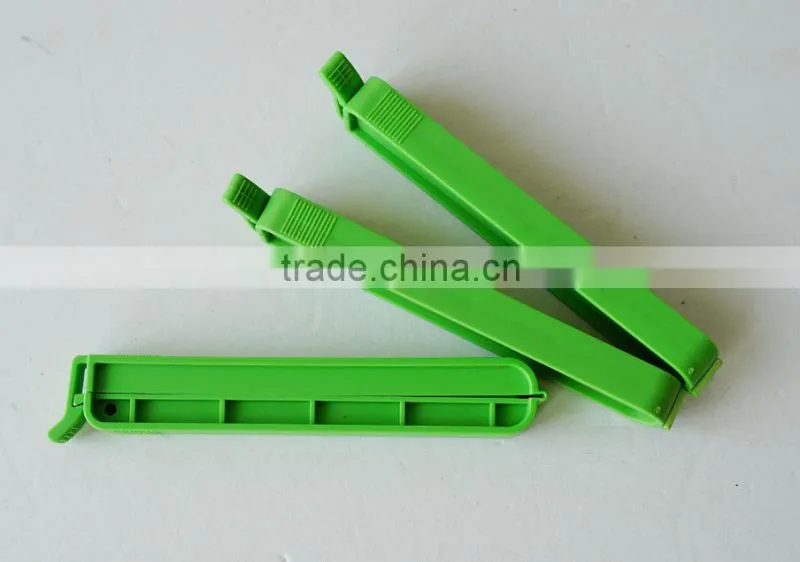 colorful food bread small plastic clips