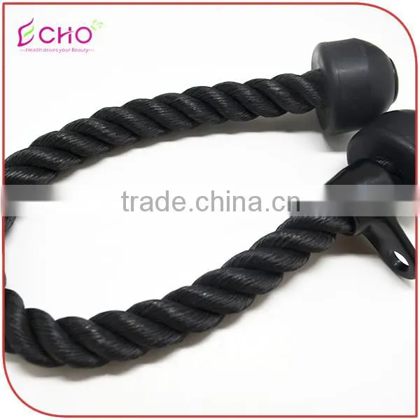 Gym Fitness Tricep Rope for Strength Training Pushdown Exercise
