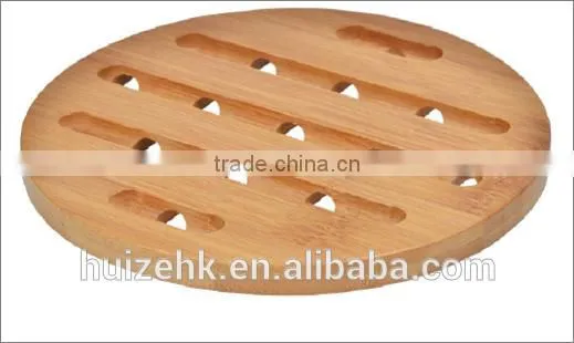 Bamboo coaster set