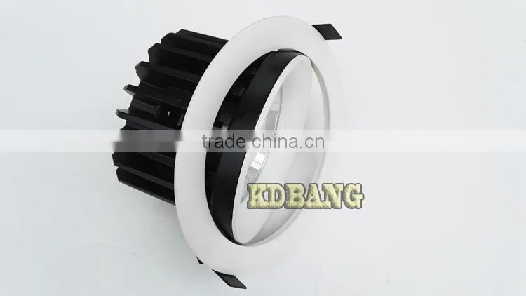 high bright recessed cob led downlight 30w