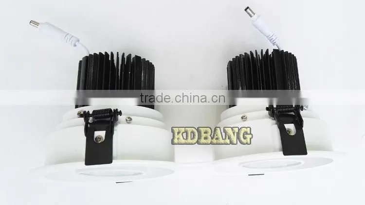 2*15w cob downlight,recessed led ceiling light