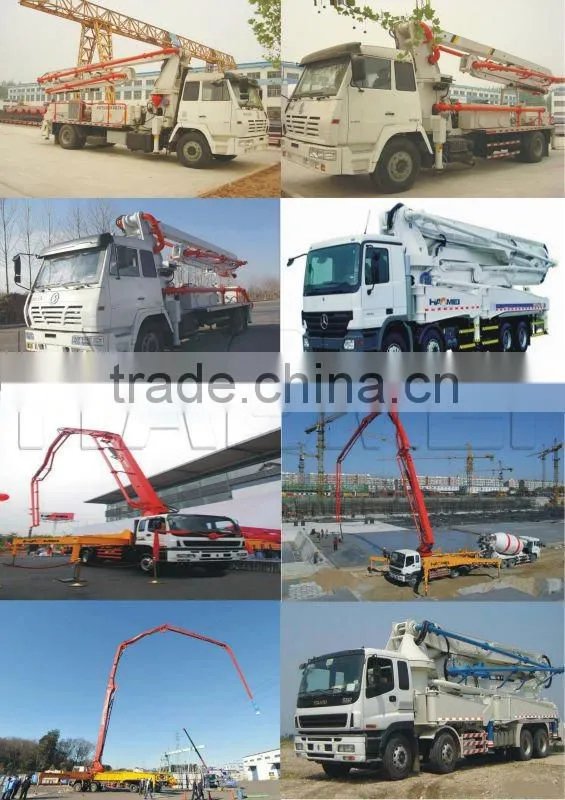 48m/52m bomba de concreto sobre camion