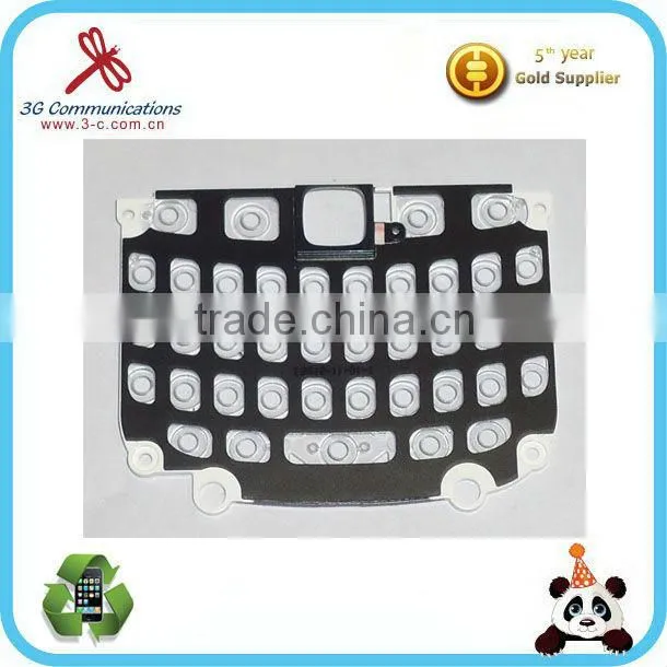 mobile phone color keypad for Blackberry Torch 9800 English keypad for blackberry bb 9800 9810 keypad frame