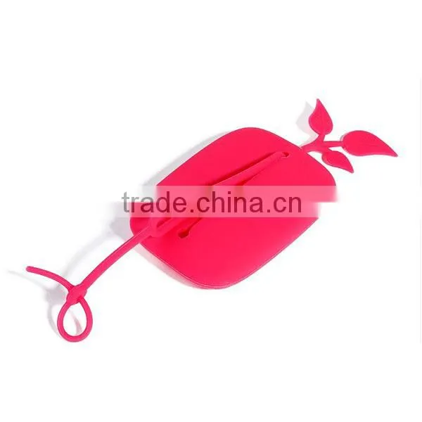 2014 hot selling Factory Promotion New arrival silicone card box bag promotional gifts silicon card bag