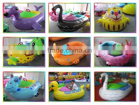 orange ring bumper boat for pool,inflatable kids water bumper boats for sale