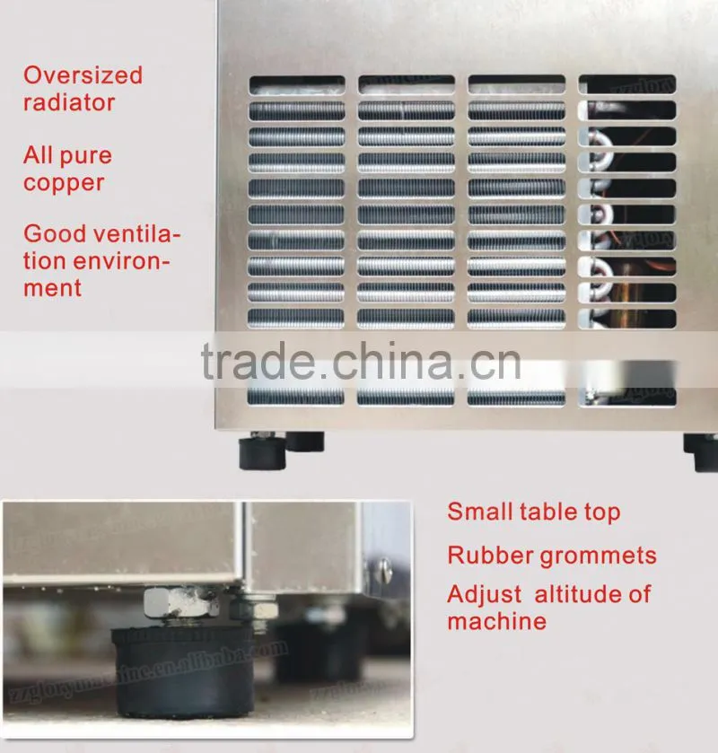CE Approved Hard Ice Cream Making Gelato Machine