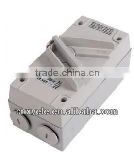 New outdoor electrical switch